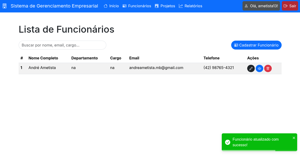 Funcionários